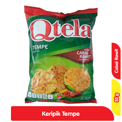 Qtela Keripik Tempe Cabai Rawit