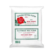 tepung ketan putih rose brand