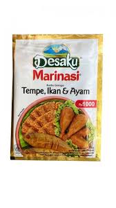Desaku marinasi tempe, ikan dan ayam