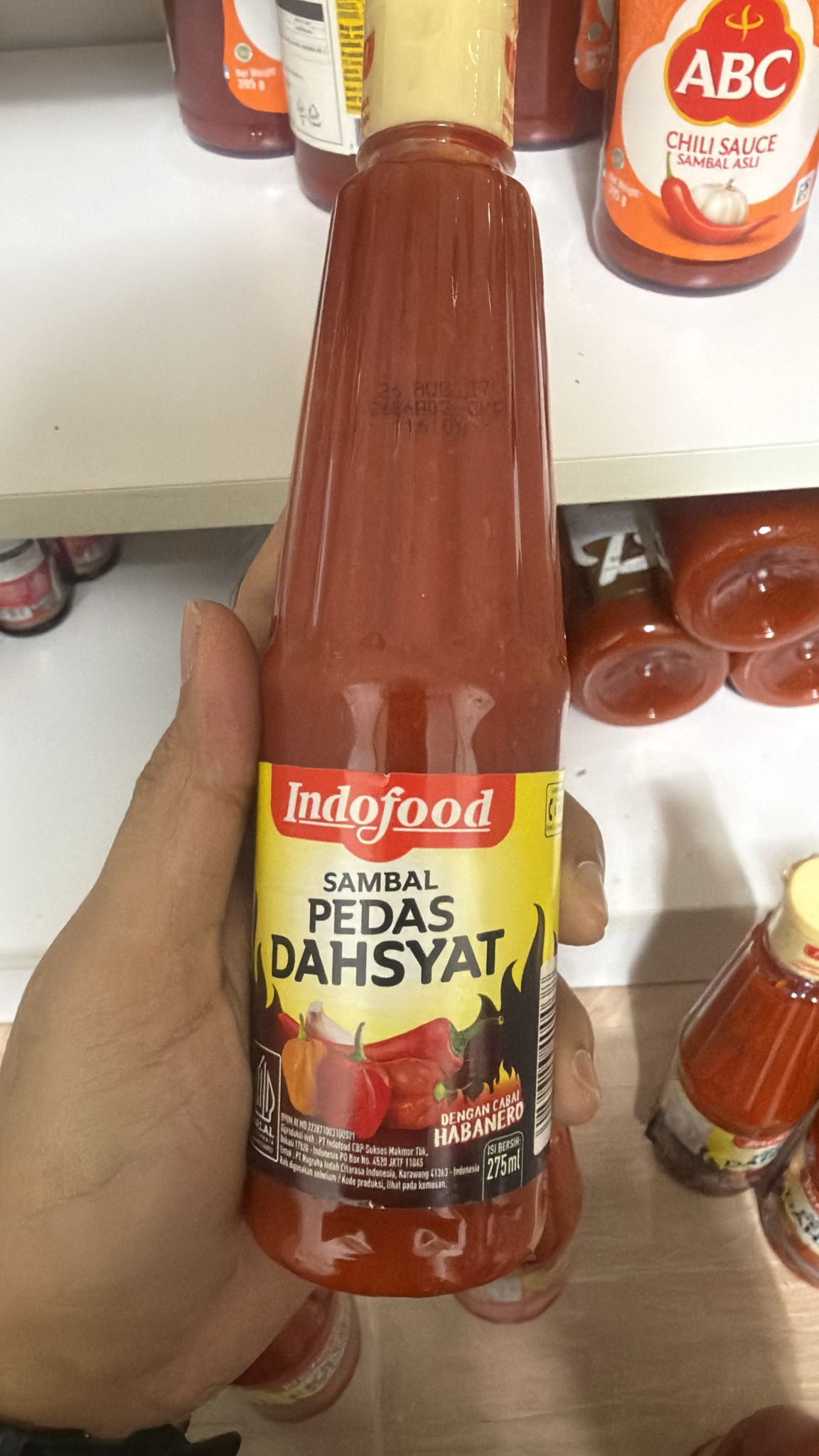 INDOFOOD SAMBAL PEDAS DAHSYAT