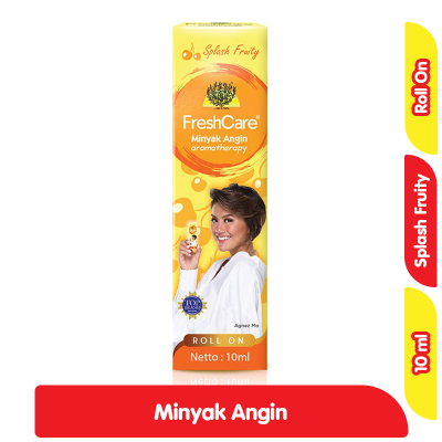 FreshCare Minyak Angin Aromaterapi Roll On Splash Fruity 10 ml