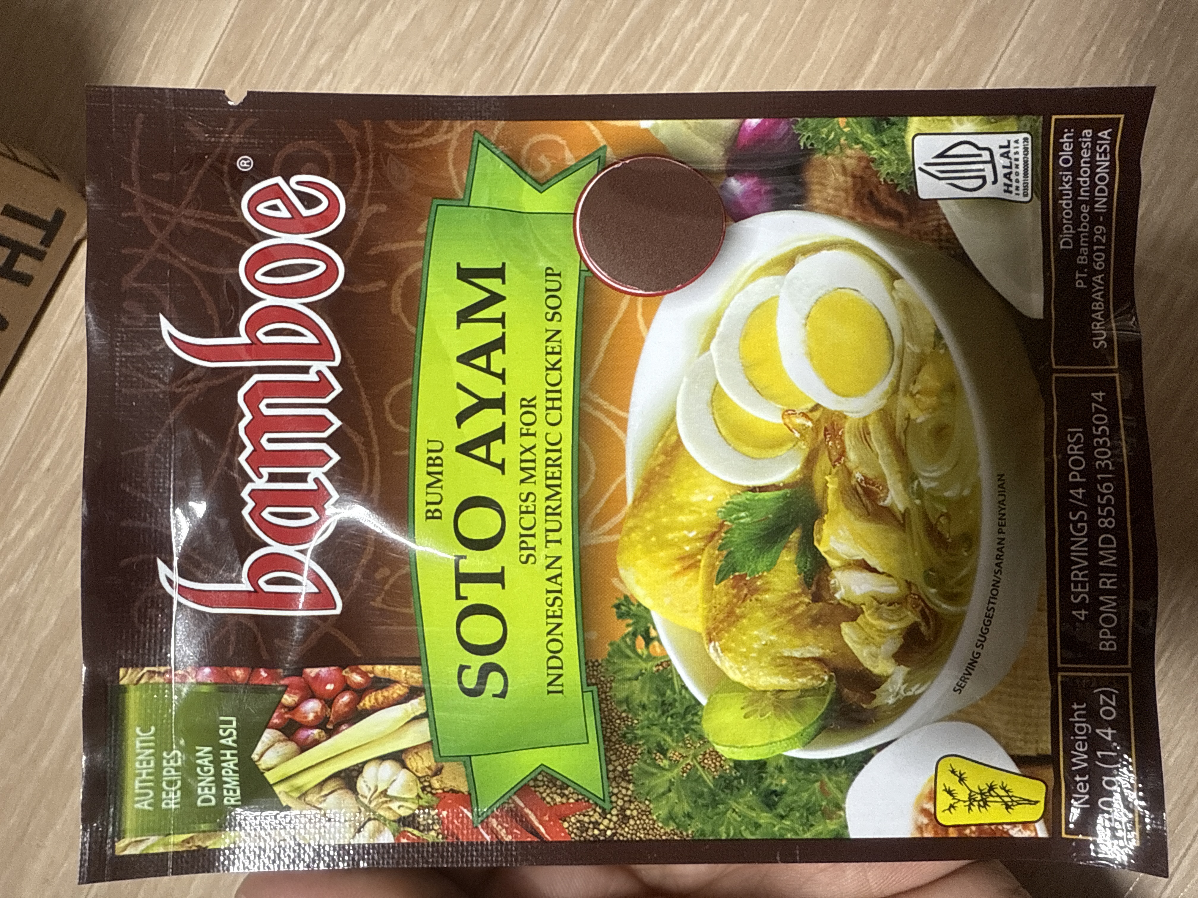 Bumbu Bamboe Soto Ayam