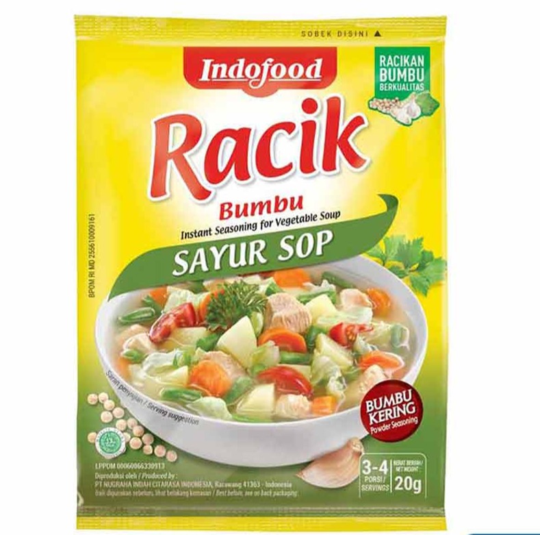Bumbu Racik Sayur Sop