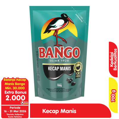 Bango Kecap Manis Refill 700 g