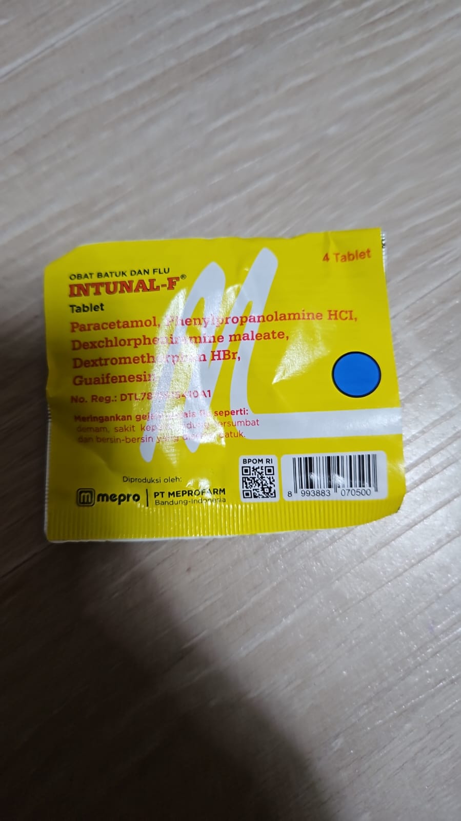 OBAT INTUNAL-F