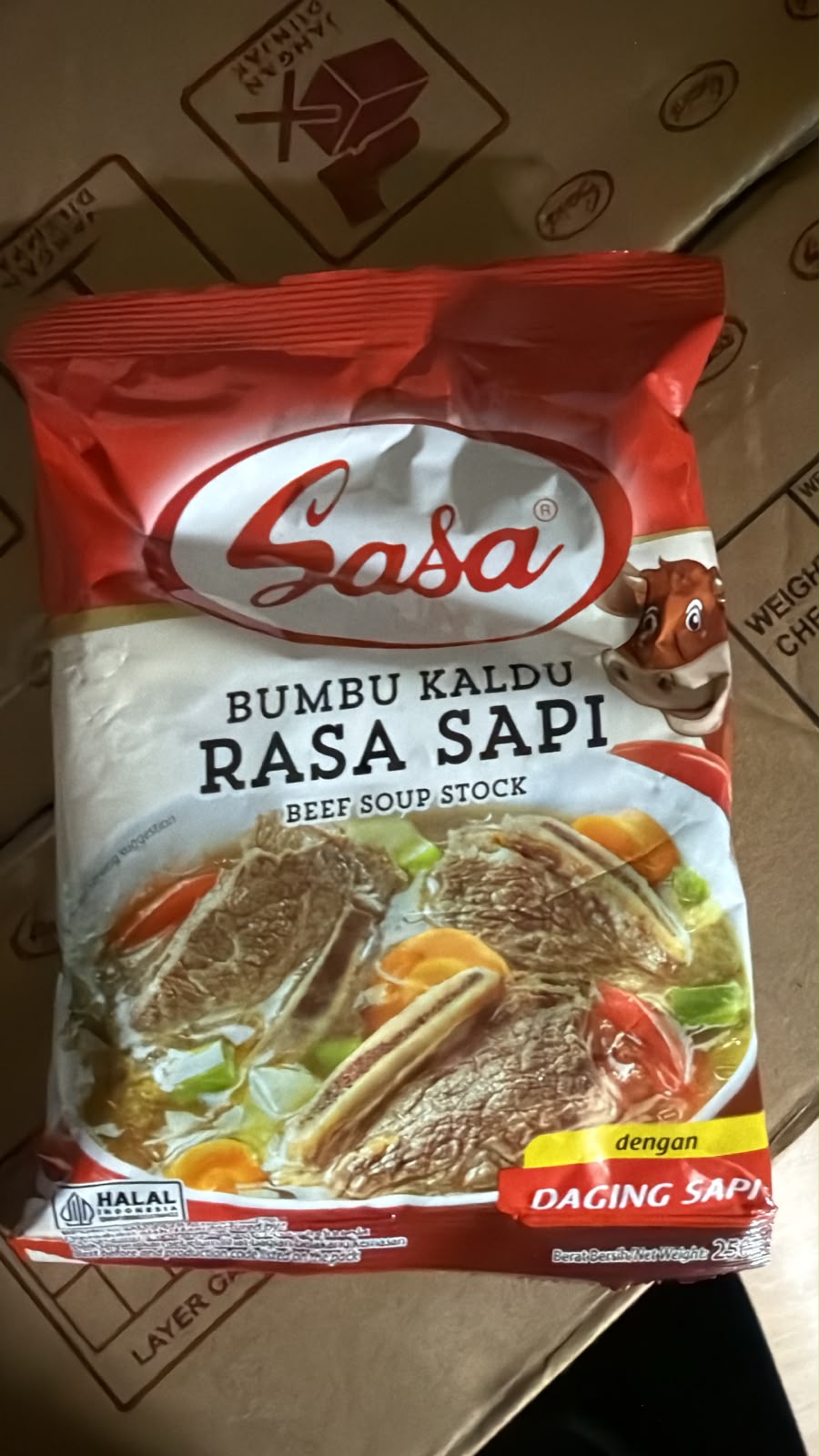 Sasa Bumbu Kaldu Sapi