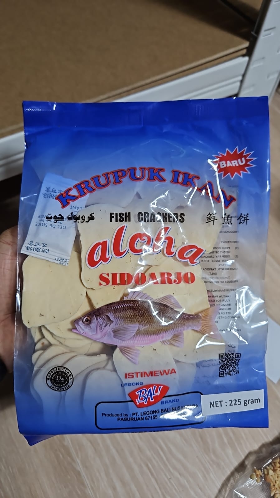 KERUPUK IKAN MENTAH