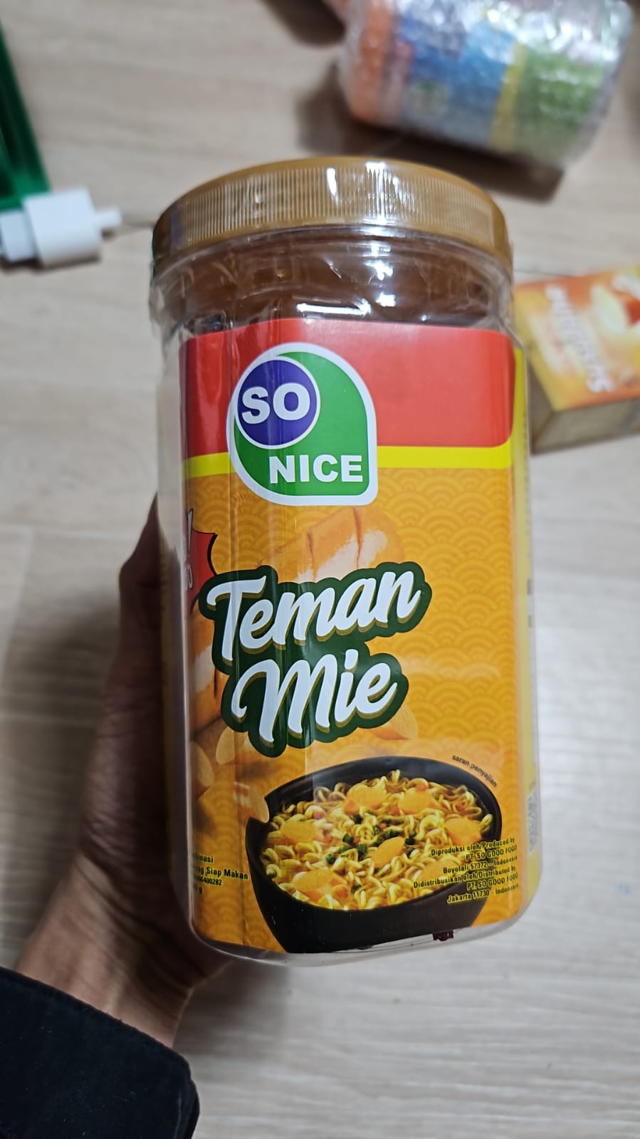 SOSIS SONICE TEMAN MIE