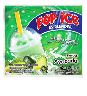 pop ice avocado