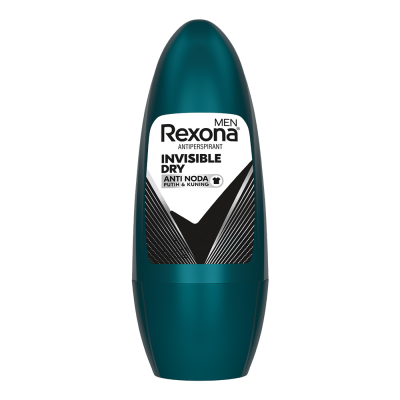 Rexona Deodoran Roll On Pria Invisible Dry 45 ml