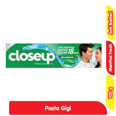 Closeup Pasta Gigi Menthol Fresh