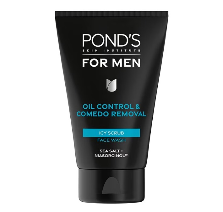 Men Lightning Oil Clear Facial Scrub 100g PONDS Men Lightning Oil Clear Facial Scrub 100g